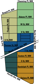 Sub-Division Map of Bloomingdale